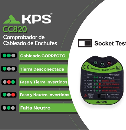 COMPROBADOR DE ENCHUFES